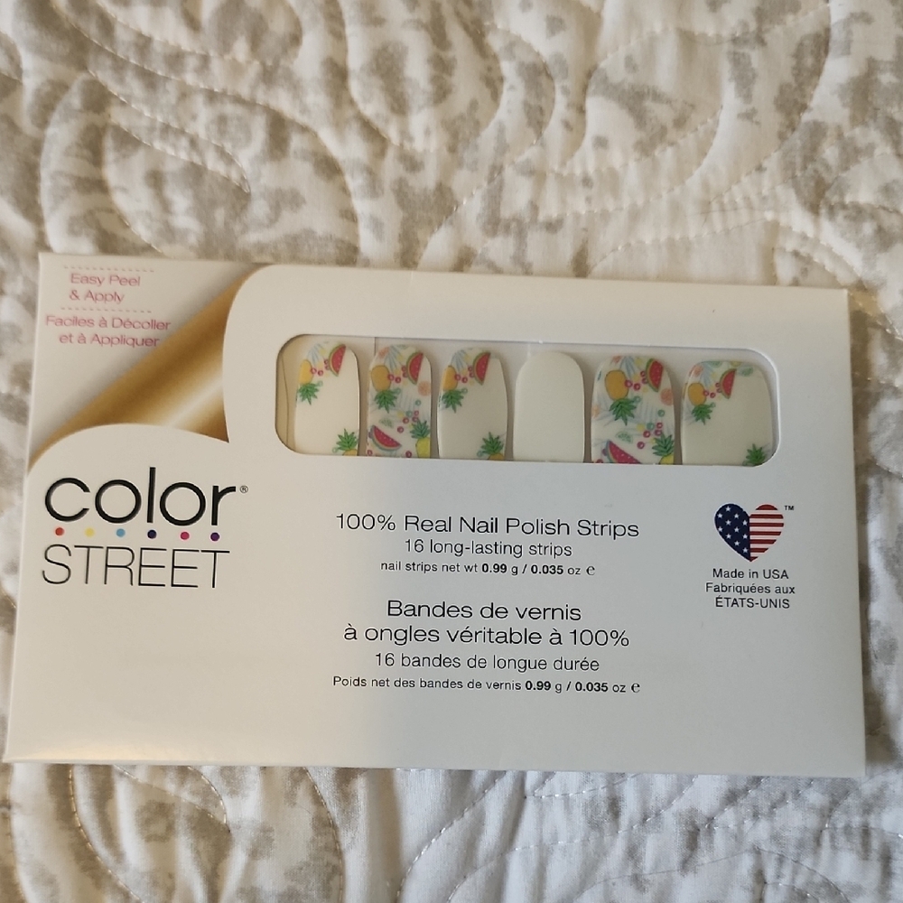 Color Street Floral Nail Polish Strips